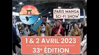 Paris Manga & Sci-fi Show 2023 33éme édition part 1