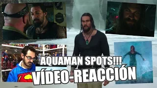 AQUAMAN | ¡Nuevo SPOT de TV! | REACCIÓN