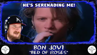 Bon Jovi - Bed of Roses | RAPPER REACTION!