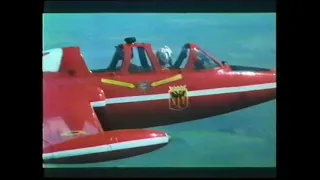 Red Devils Fouga CM.170 Magister documentary Van de Velde films, English language