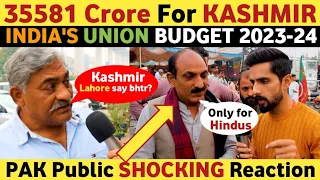 UNION BUDGET INDIA 2023-24 FOR JAMMU & KASHMIR | PAKISTANI REACTION ON INDIA REAL ENTERTAINMENT TV