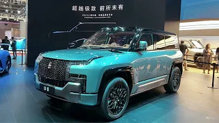 BYD U8: The SUV that navigates, rotates 360°, runs on a flat tire, and ARRIVES IN 2024