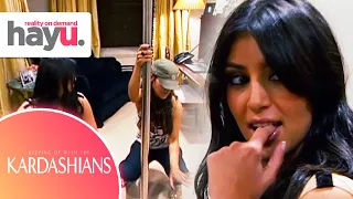 Kim Gets Pole Dancing Lessons From A Pussycat Doll | Season 1 | Keeping Up With The Kardashians