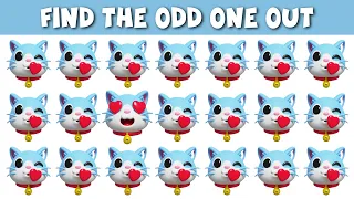 How Good Are Your Eyes #92 l Find The Odd Emoji Out l Emoji Puzzle Quiz