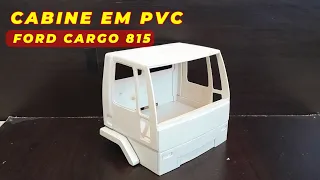 veja como fazer cabine do caminhão ford cargo 815 em pvc