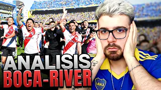 BOCA PERDIÓ CON RIVER EL SUPERCLÁSICO. GOLPE DURÍSIMO. ANÁLISIS EN CALIENTE