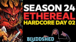 SOLO HARDCORE  | S24 ETHEREAL HUNT DAY 02 - PATCH 2.7.1 DIABLO 3 REAPER OF SOULS
