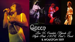 Queen - Hyde Park 1976, Earls Court & Houston 1977 - Live vs. Overdubs (Episode 3)