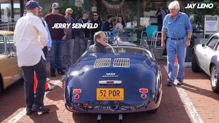 Jerry Seinfeld & Jay Leno Bring Their Stunning Classic Porsches to Malibu Country Mart