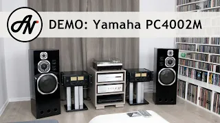 Yamaha PC4002M - Vintage Studio Power Amplifiers with Yamaha NS-1000 Speakers