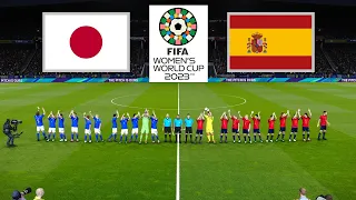 Japan vs Spain ● FIFA Women's World Cup 2023 | 31 July 2023 Gameplay