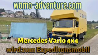 Umbau eines Mercedes Vario 818 4x4 zum Expeditionsmobil Teil 13