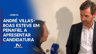 EM DIRETO | ANDRÉ VILLAS-BOAS ESTEVE EM PENAFIEL