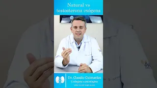 Natural Vs Testosterona Exógena Qual é a Diferença? | Dr. Claudio Guimarães