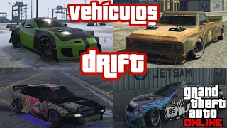 Mejores VEHICULOS para DRIFT en GTA Online