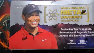 2022 skybox metal universe champions hobby box rip!