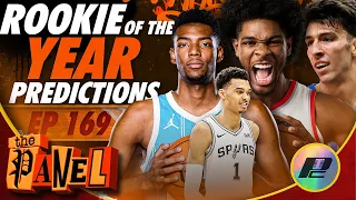 NBA Rookie of the Year Predictions & Why Wemby's NOT a Lock | THE PANEL