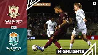Sacramento Republic FC vs. San Diego Loyal SC - Game Highlights | 10-15-2022