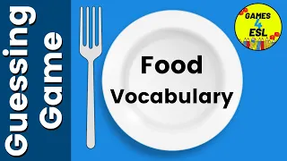 Food Vocabulary ESL Game | English Vocabulary Games