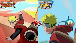 Naruto Ultimate Ninja Impact VS Naruto Storm 4-All Characters Ultimate Jutsu Comparison