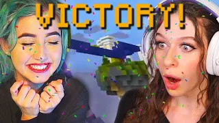 Hannahxxrose Carried Us To The QUICKEST Bedwars Victory EVER! w/ Captain Puffy & Nihachu