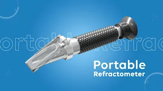 Portable Refractometer | 3D Animation | Application & use