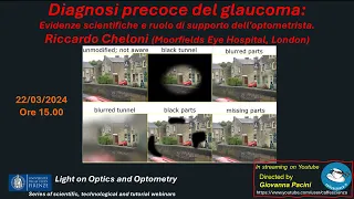 Light in Optics and Optometry - Diagnosi precoce del glaucoma