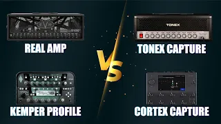 Real Amp vs TONEX vs Kemper vs Quad Cortex Comparison