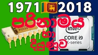 Evolution Of Intel Processors And History  1971 - 2018