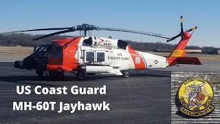 US Coast Guard Sikorsky MH-60T Jayhawk Helicopter Takeoff