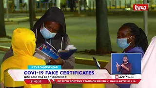35 passengers arrested over fake COVID-19 certificates at JKIA