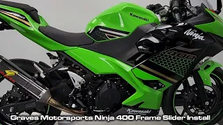 Kawasaki Ninja 400 / Ninja 500 Frame Slider Installation