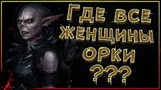 Где все женщины орки Средиземья???