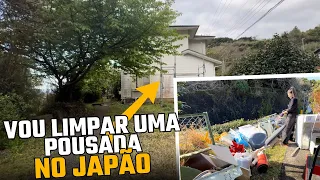 TOUR COM DETALHES DA POUSADA QUE VAMOS LIMPAR / MEU TRABALHO NO JAPÃO #japão #trabalho