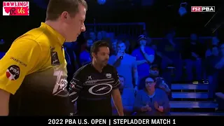 2022 PBA US Open Stepladder | Match 1 Jason Belmonte VS Jake Peters