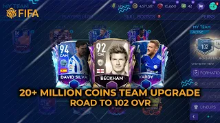 20+ MILLION COINS TEAM UPGRADE IN FIFA MOBILE 21 | ROAD TO 102 OVR | HK FIFA