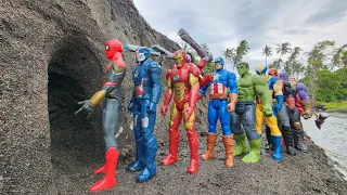 SUPERHERO AVENGERS, HULK SMASH, IRON SPIDER-MAN, IRON MAN, CAPTAIN AMERICA, THANOS, THOR