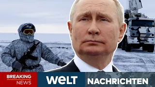 UKRAINE-KRIEG: Putin greift nach der Arktis! NATO reagiert - AKW unter Beschuss | WELT Newsstream