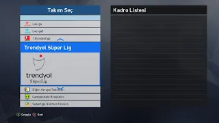 PES 2017 T99 V14 SÜPER LİG EKLENTİSİ ( SÜPER LİG YAMASI )