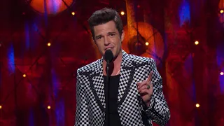 The Killers Brandon Flowers Inducts The Cars into The Rock & Roll Hall of Fame