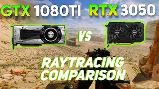 is RTX 3050 better than GTX 1080 Ti?