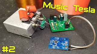 Музыкальная Катушка Тесла. Расчет и намотка GDT. Сборка силовой части. Music Tesla Coil