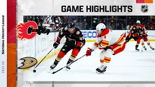 Flames @ Ducks 3/21 | NHL Highlights 2023