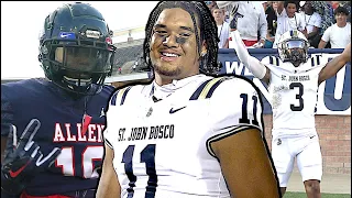 #1 Team in the Nation St John Bosco v Allen 🔥🔥 Cali v Texas | EPIC Showdown Two Power House Squads