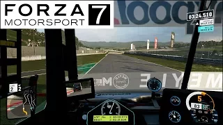 Truck Racing In Forza Motorsport 7 - Mercedes-Benz Racing Truck Gameplay - Forza 7 Demo Cockpit View