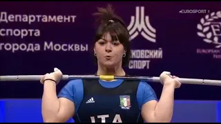 Alessia Durante 🇮🇹 — 219kg 2nd Place — 2021 European Weightlifting Championships - Women’s 71kg