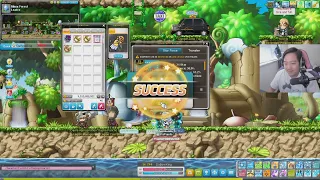 Star forcing and catching up 5/10/15 | Maplestory