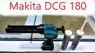 Обзор моего аккумуляторного пистолета для герметика Makita DCG 180