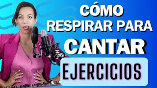 Ejercicios de respiración para cantar. COMO CANTAR CON EL DIAFRAGMA. Curso de canto. Natalia Bliss