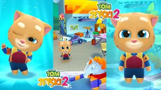 Talking Tom Jetski 2 - Ginger - 3 x - LILU Gameplay (Android, iOS)